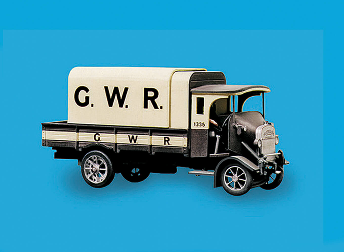 Modelscene 5136 Thornycroft PB 4 Ton Lorry, GWR Livery