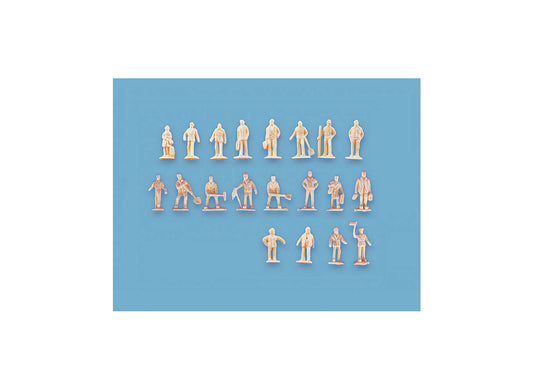 Modelscene 5156 Assorted Unpainted Figures set A