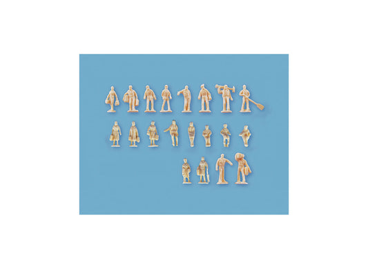 Modelscene 5157 Assorted Unpainted Figures set B