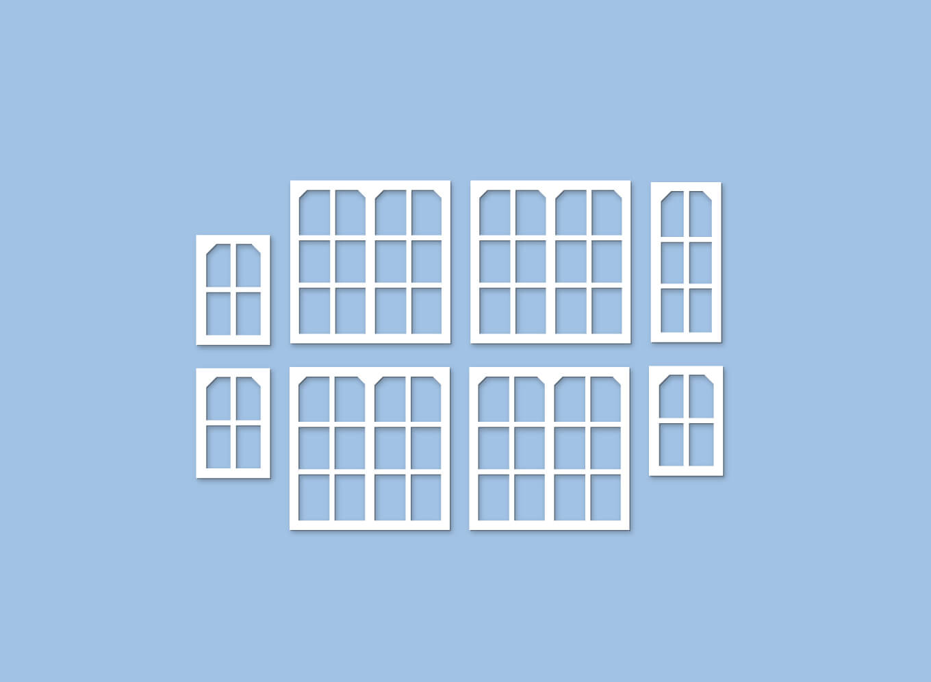 Ratio 539 Midland Signal Box Window Mouldings