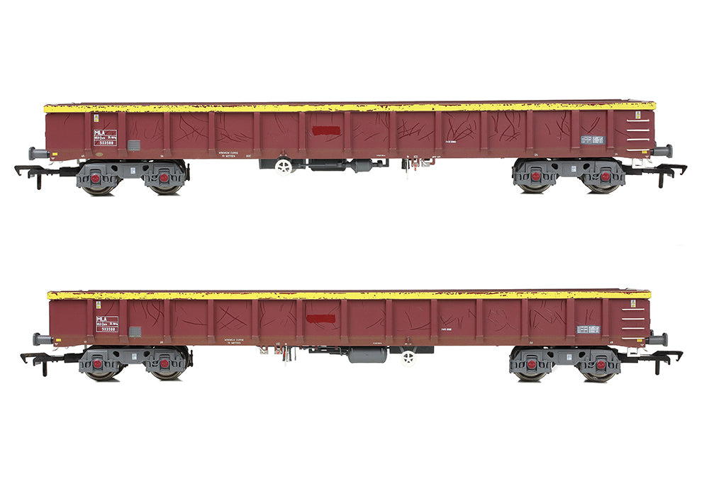 Bachmann 57-004 MLA Bogie Open Wagon (Ex-EWS) DB Cargo WEATHERED OO Gauge *PRE ORDER £42.26*