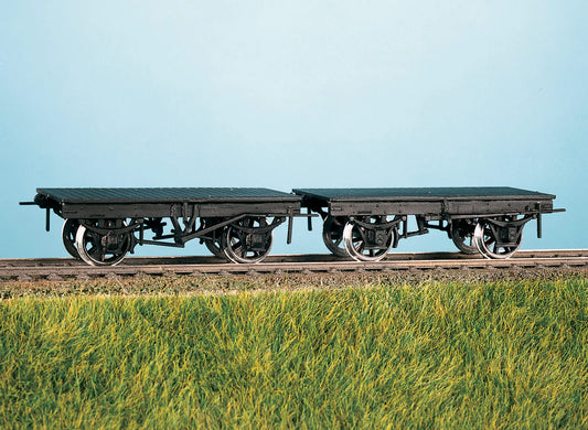 Ratio 570 9' Wheelbase LNWR/LMS Wagon Underframes (2)