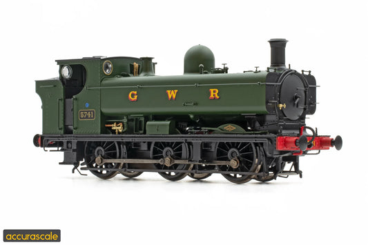 Accurascale ACC2972-DCC Pannier Tank 5700 Class 5741 GWR Green DCC Sound Fitted OO Gauge (Copy)