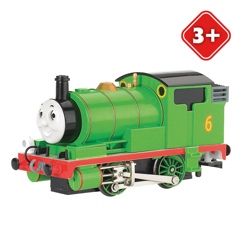 Bachmann Thomas & Friends 58742BE Percy The Small Engine w/Moving Eyes DCC Ready, OO Gauge