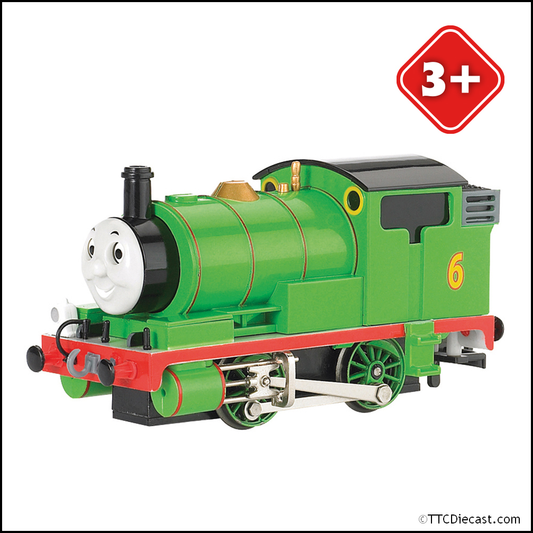 Bachmann Thomas & Friends 58742BE Percy The Small Engine w/Moving Eyes DCC Ready, OO Gauge