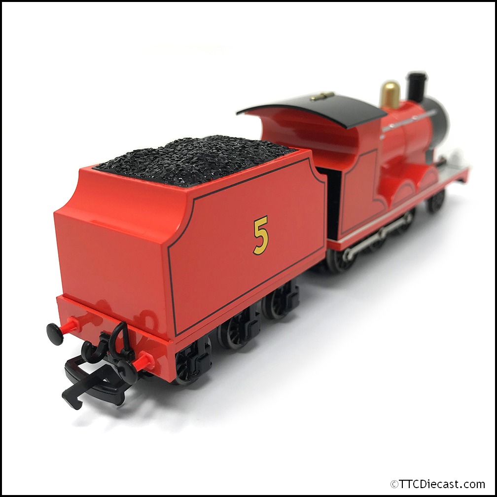 Bachmann Thomas & Friends 58743BE James The Red Engine w/Moving Eyes DCC Ready, OO Gauge