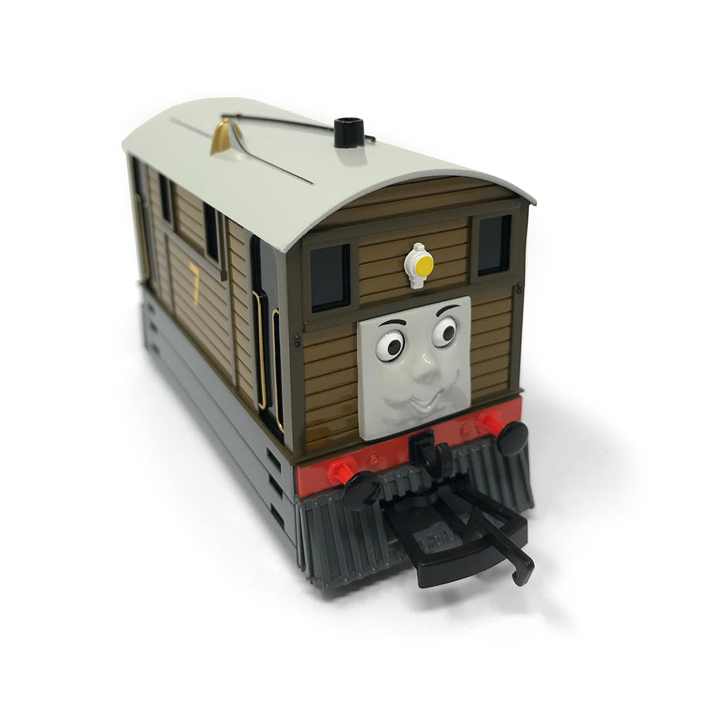 Bachmann Thomas & Friends 58747BE Toby The Tram Engine w/Moving Eyes DCC Ready, OO Gauge