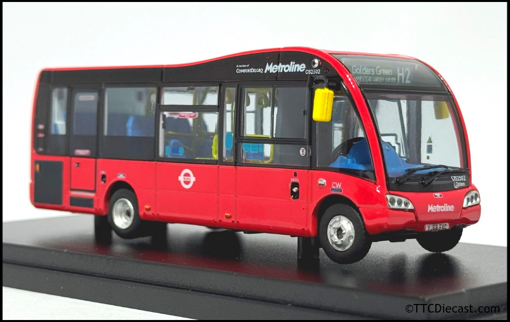Model 1 63894 1/76 Optare Solo SR 7.9m , Metroline OS2502 Route H2 Golders Green