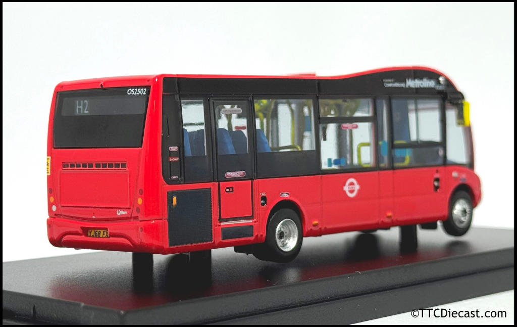 Model 1 63894 1/76 Optare Solo SR 7.9m , Metroline OS2502 Route H2 Golders Green