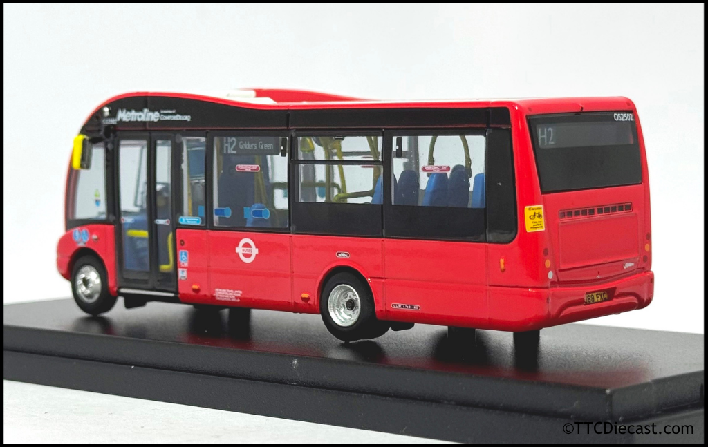 Model 1 63894 1/76 Optare Solo SR 7.9m , Metroline OS2502 Route H2 Golders Green