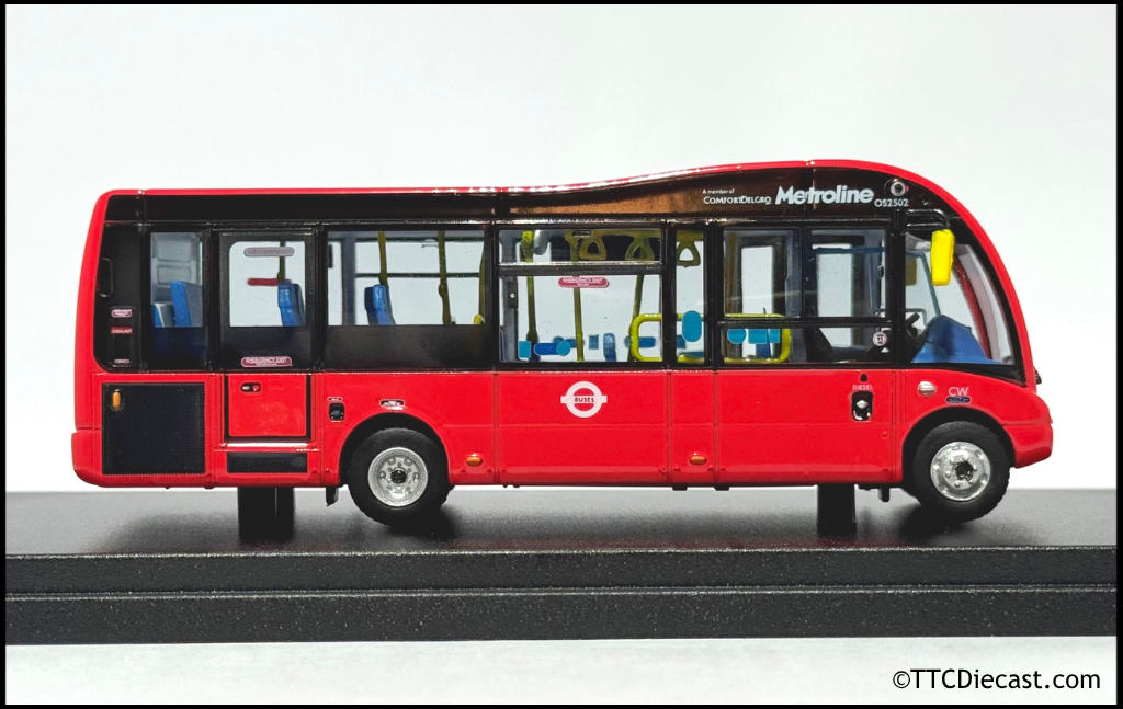 Model 1 63894 1/76 Optare Solo SR 7.9m , Metroline OS2502 Route H2 Golders Green