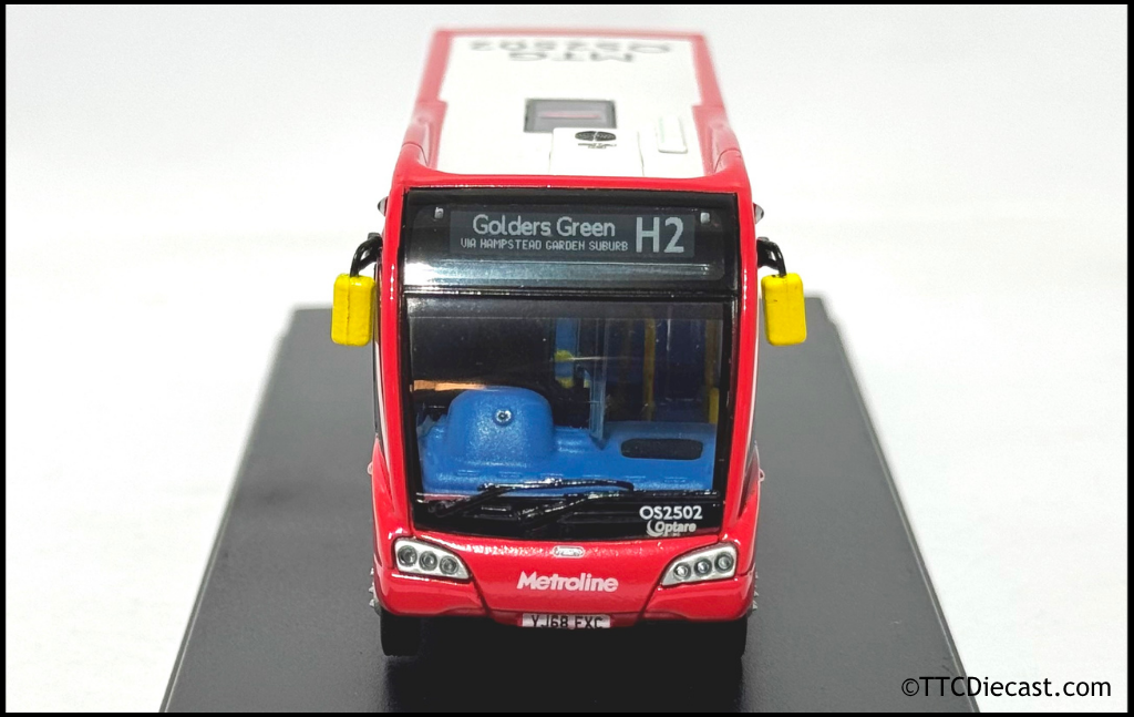 Model 1 63894 1/76 Optare Solo SR 7.9m , Metroline OS2502 Route H2 Golders Green