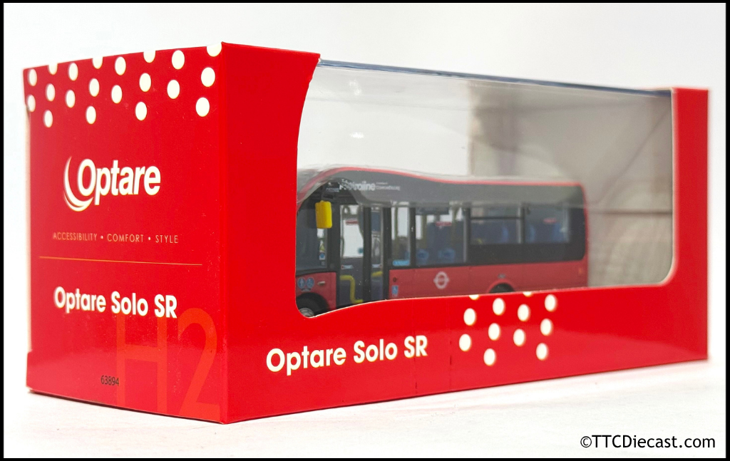 Model 1 63894 1/76 Optare Solo SR 7.9m , Metroline OS2502 Route H2 Golders Green