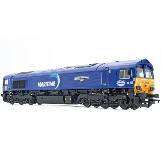 Accurascale ACC3011 Class 66 DB Maritime Blue 66142 , OO Gauge