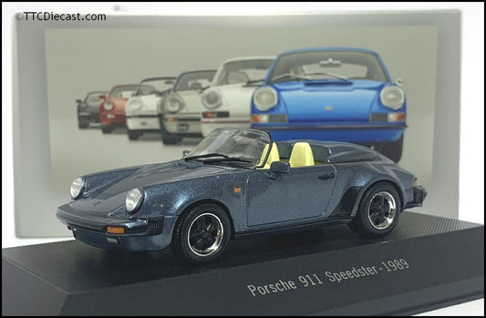 7114015 Porsche 911 Speedster Type G 1989, Blue, 1:43 Scale, MAG LP15