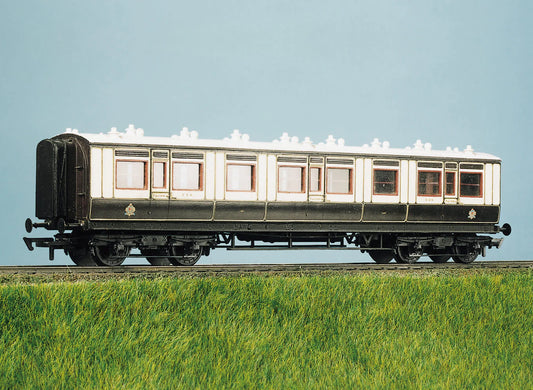 Ratio 730 LMS (Ex LNWR) 50ft Arc Roof Corridor All 3rd
