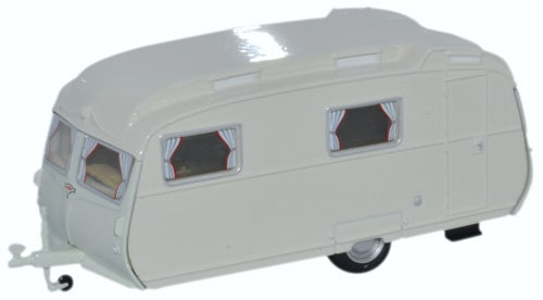 Oxford 76CC001 Carlight Continental Caravan Light Grey