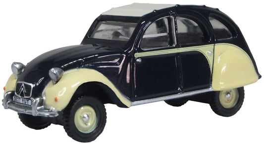 Oxford 76CT008 Citroen 2CV Dolly Blueberries & Cream, OO Gauge, 1/76 Scale