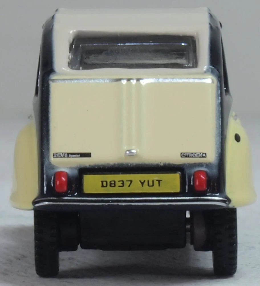 Oxford 76CT008 Citroen 2CV Dolly Blueberries & Cream, OO Gauge, 1/76 Scale