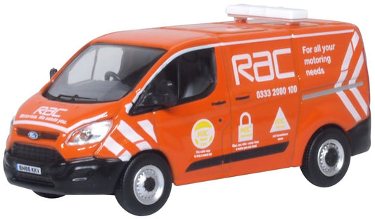 Oxford 76CUS003 Ford Transit Custom RAC 1:76 Scale