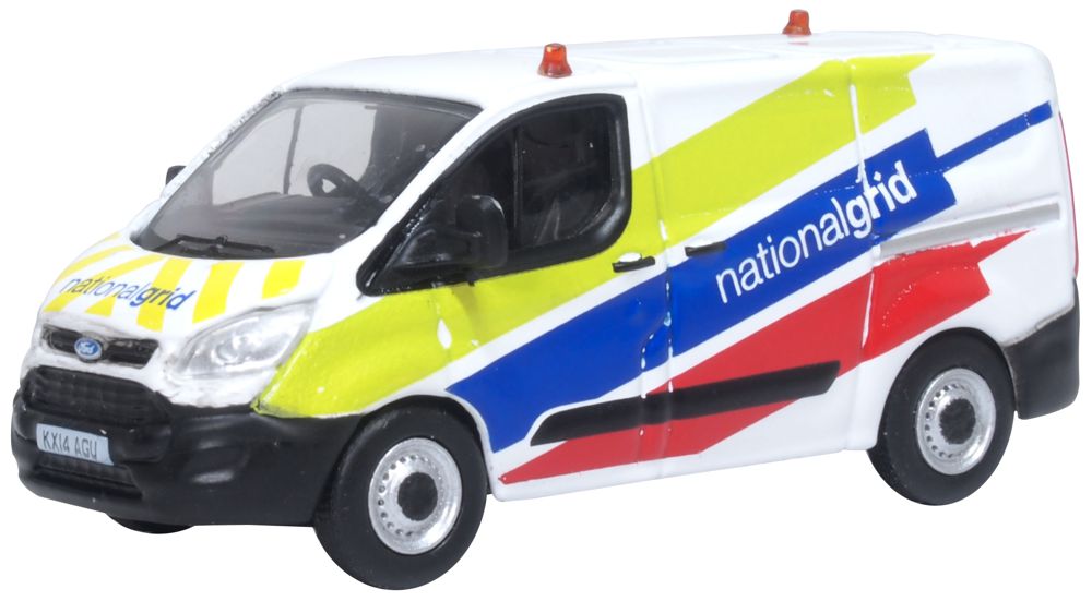 Oxford 76CUS004 Ford Transit Custom National Grid 1/76 Scale