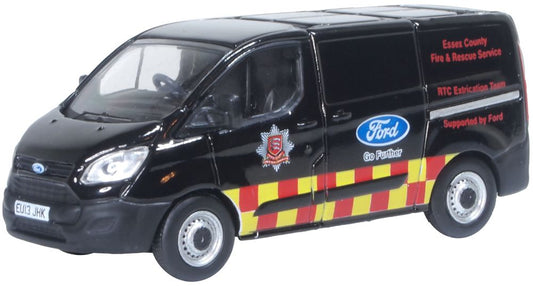 Oxford 76CUS009 Ford Transit Custom Essex Fire & Rescue 1/76 Scale
