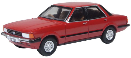 Oxford 76FC5001 Ford Cortina Mk5 Cardinal Red, OO Gauge, 1/76 Scale