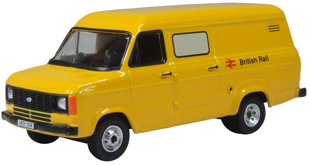 Oxford 76FT2002 Ford Transit Mk2 British Rail, OO Gauge, 1/76 Scale