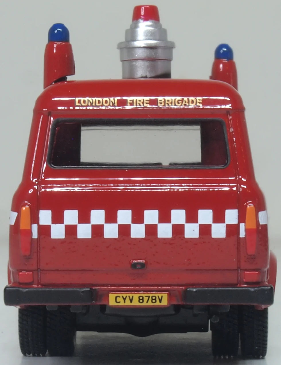 Oxford 76FT2003 Ford Transit MK2 London Fire Brigade DCU 1/76 Scale (OO)