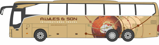 Oxford 76MT002 Mercedes Tourismo 3 Axle A. Lyles & Son, 1/76 Scale *PRE ORDER £26.36*