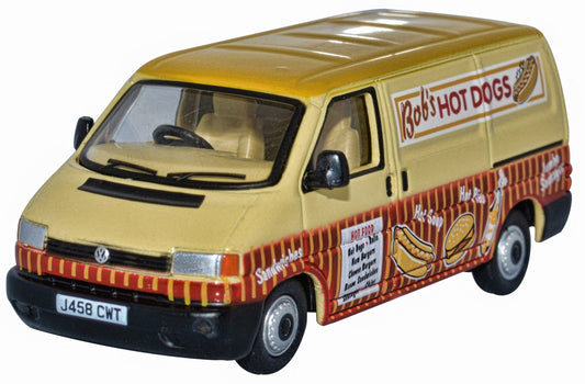 Oxford 76T4007 VW T4 Van Bobs Hot Dogs, OO Gauge