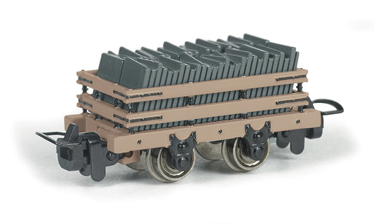Bachmann Thomas & Friends 77315 Slate Wagon with Load (Tan), OO-9 Gauge *PRE ORDER £ 26.35*