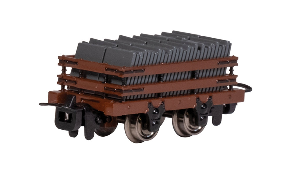 Bachmann Thomas & Friends 77316 Slate Wagon with Load (Brown), OO-9 Gauge *PRE ORDER £ 26.35*