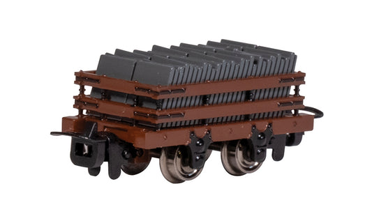 Bachmann Thomas & Friends 77316 Slate Wagon with Load (Brown), OO-9 Gauge *PRE ORDER £ 26.35*
