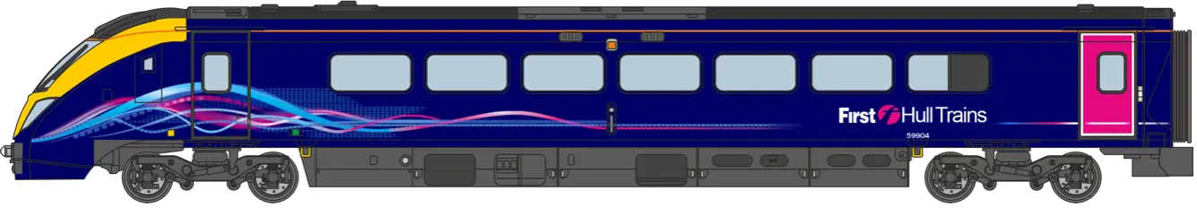 Revolution RT-OO-180-FHL-602B-DCC Class 180 - First Hull Trains "Dynamic Lines" livery DCC Sound 180109 OO Gauge *PRE ORDER £544.95*