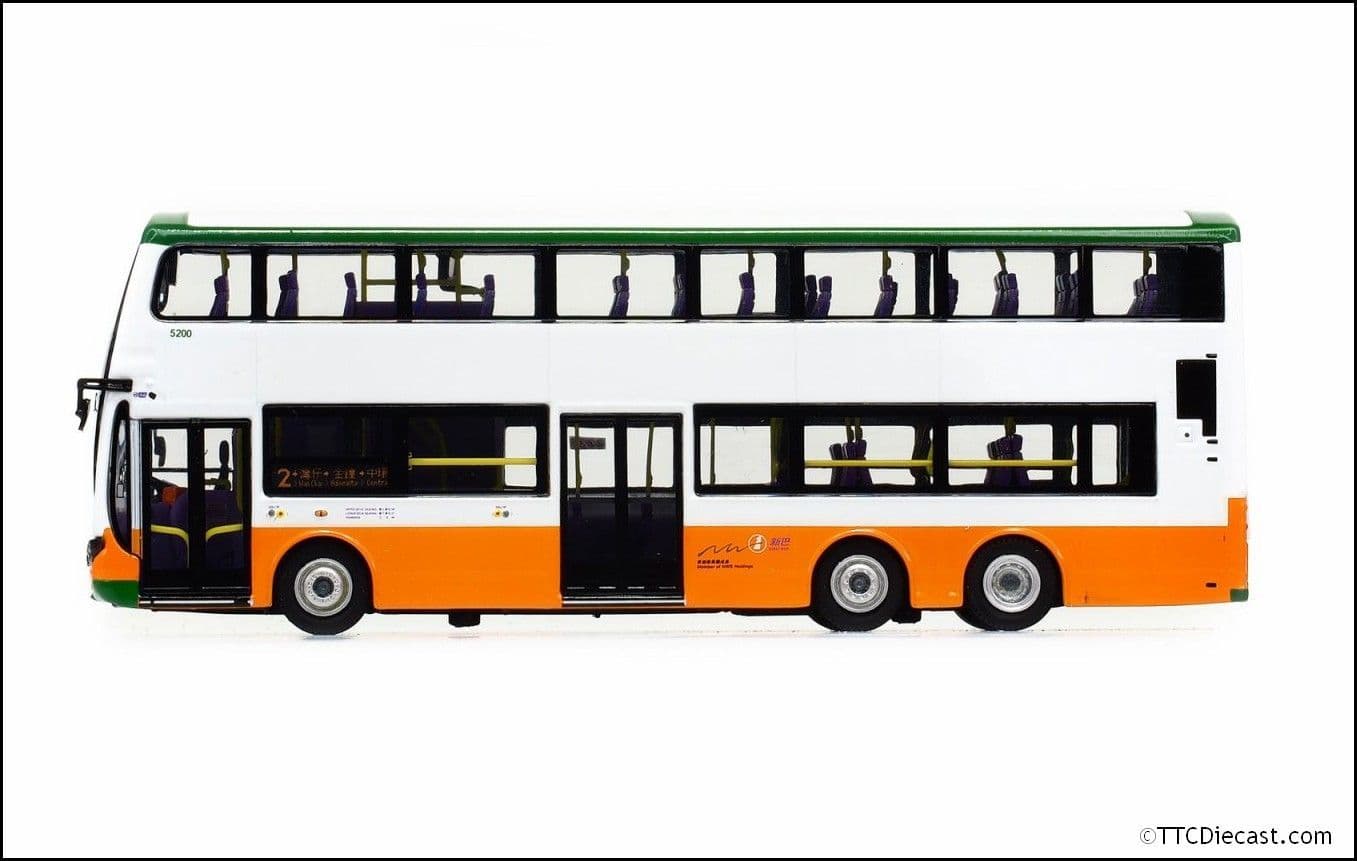 80m 20089 NWST Volvo B9TL Wright 12m Route #2 1/76 Scale *PRE ORDER £60.29*