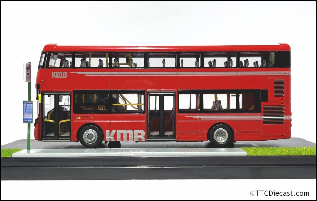 80m KMB2023007 - Wright Streetdeck - Ensignbus (Ex KMB) - 1:76 Scale *PRE ORDER £87.29*