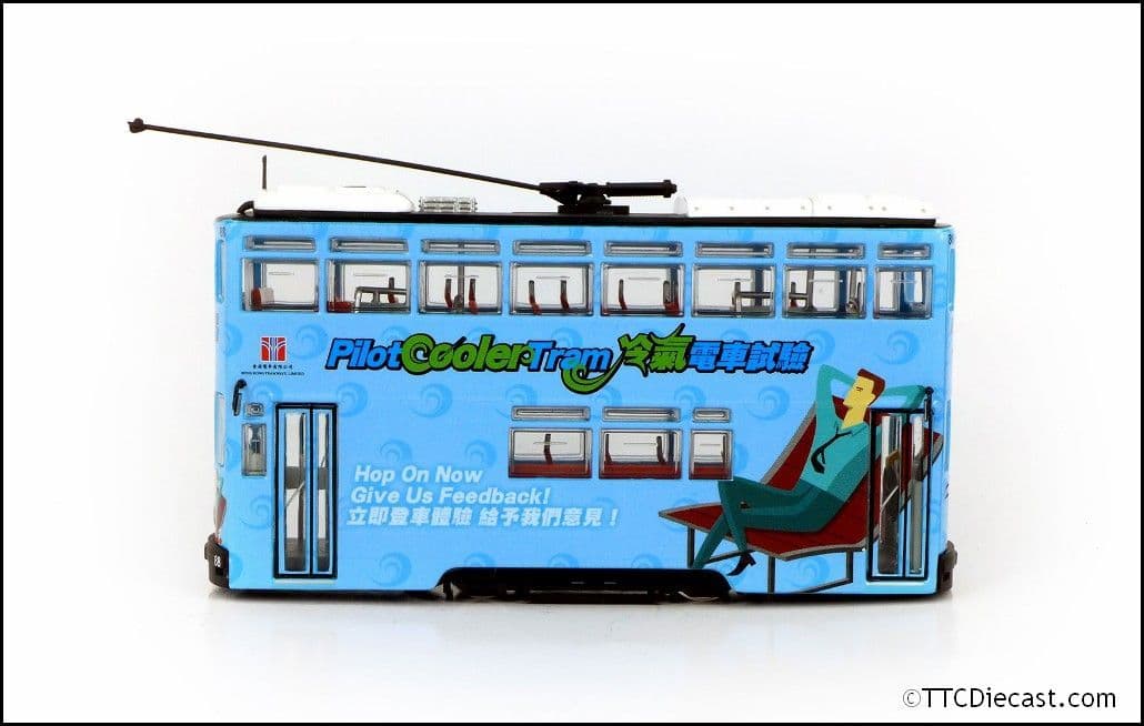 80m TT33702 Hong Kong Tramways Cooler Tram Route #88 Sheung Wan 1/76 Scale *PRE ORDER £40.49*