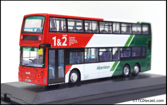 80M UKD76004 Dennis Trident E500 First Aberdeen - SN09 CCV - Ft38218 - Rte 2 Ashwood *Pre Order £72.50*