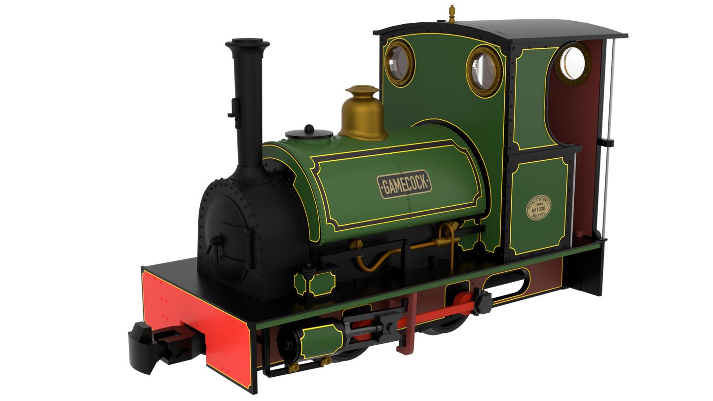 Rapido 814001 Peckett & Sons Cranmore Class 'Gamecock' - Peckett Standard Green - DCC Ready OO9 Gauge *PRE ORDER £118.96*