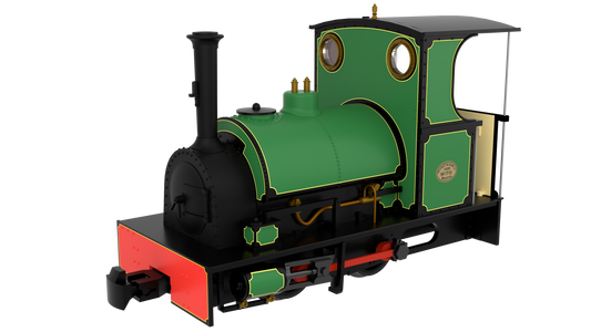 Rapido 814003 Peckett & Sons Cranmore Class - Bowaters Style Light Green - DCC Ready OO9 Gauge *PRE ORDER £118.96*