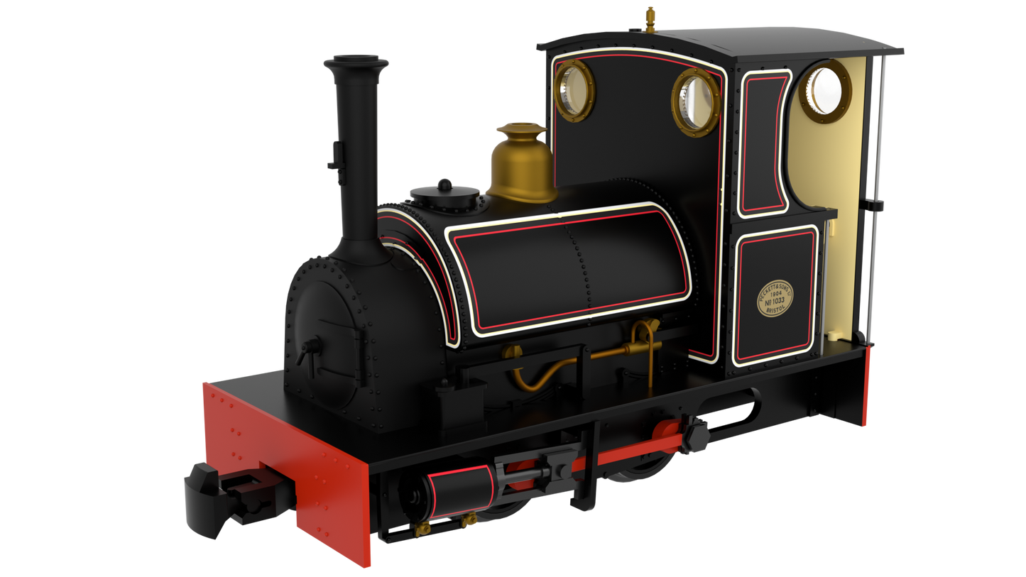 Rapido 814004 Peckett & Sons Cranmore Class - Lined Black - DCC Ready OO9 Gauge *PRE ORDER £118.96*