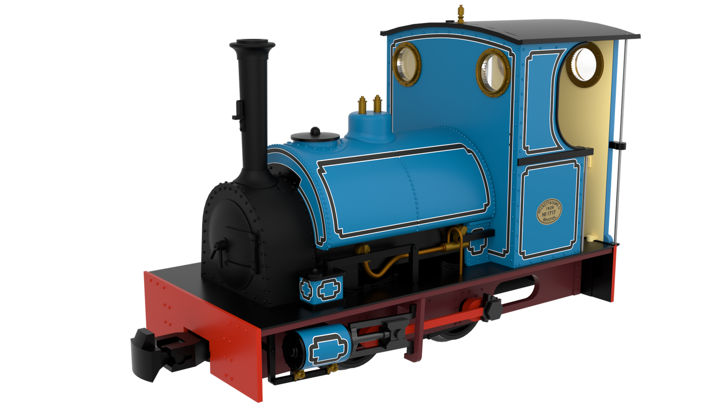 Rapido 814505 Peckett & Sons Cranmore Class - Lined Blue - DCC Fitted OO9 Gauge *PRE ORDER £152.96*