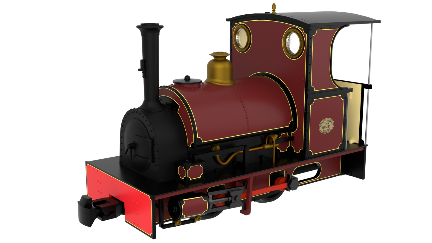 Rapido 814507 Peckett & Sons Cranmore Class - Lined Maroon - DCC Fitted OO9 Gauge *PRE ORDER £152.96*