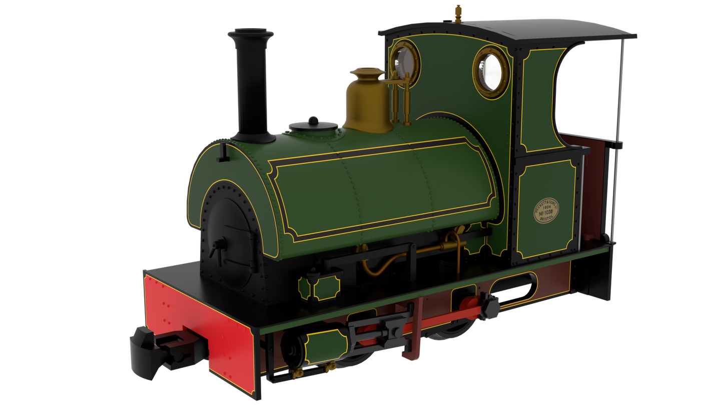 Rapido 814101 Peckett & Sons Large Tank Cranmore Class - Peckett Standard Green - DCC Ready OO9 Gauge *PRE ORDER £118.96*