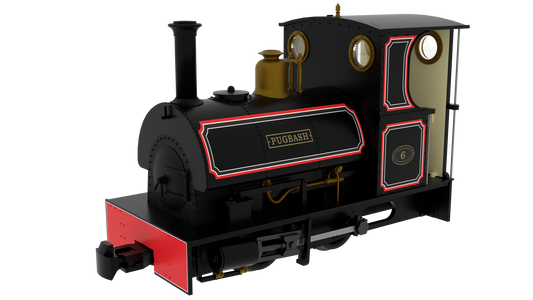 Rapido 814102 Peckett & Sons Large Tank Cranmore Class - Lined Black 'Pugbash' - DCC Ready OO9 Gauge *PRE ORDER £118.96*