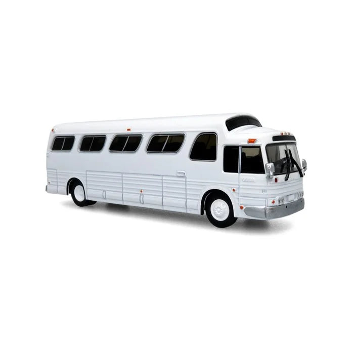Iconic Replicas 870288 GM PD4107 'Buffalo' Coach 1966 Blank White, 1:87 Scale