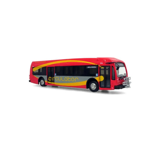Iconic Replicas 870309 Proterra ZX5 Electric Transit 2021 Washington D.C. Circulator, 1:87 Scale *PRE ORDER £46.79*