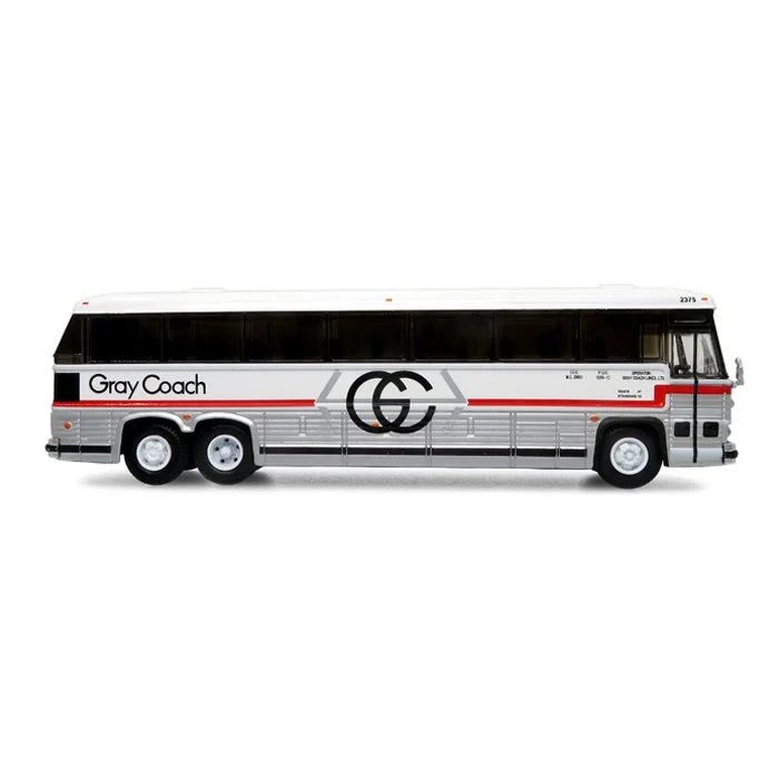 Iconic Replicas 870330 MCI MC-9 Crusader II Coach Gray Coach 1:87 Scale