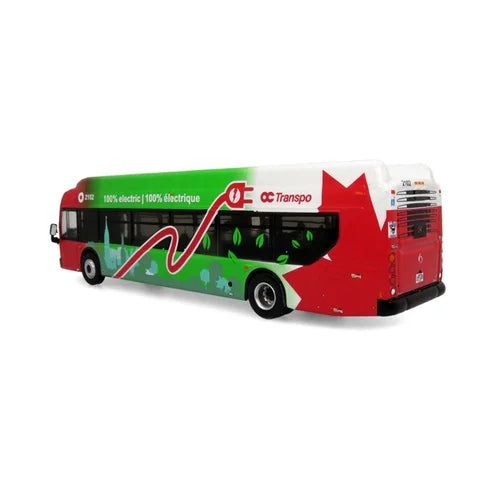 Iconic Replicas 870337 NFI Xcelsior Charge NG Transit Bus Ottawa OCTranspo 1:87 Scale *LAST FEW*